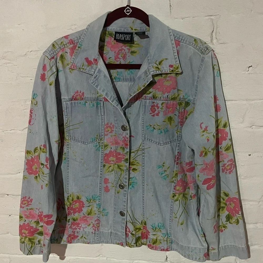 Vintage Blassport Jean Jacket M